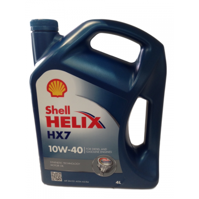 Масло Shell Helix HX7 10W40